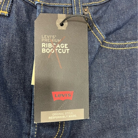 Levis Premium NWT Ribcage Boot Jeans Size 24 - Picture 8 of 13